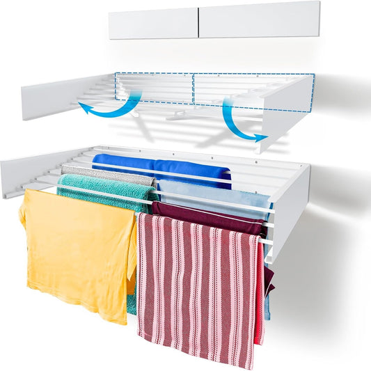 How to Air-Dry Clothes in a Small Space Without Making Your Home Feel Cluttered: Smart Laundry Room Tips, Energy-Saving Habits, and Why a Wall-Mounted Drying Rack Works