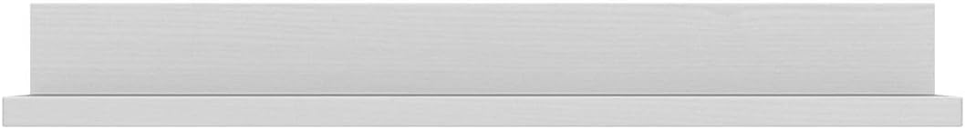 Mobili Fiver, Set of 2 Rachele Shelves, 23.62 in, Ashwood White, Melamine-Finished, Wall Mounted Shelves for Bedroom, Corridor, Kitchen, Entrance, Living Room, Office, Italian Furniture