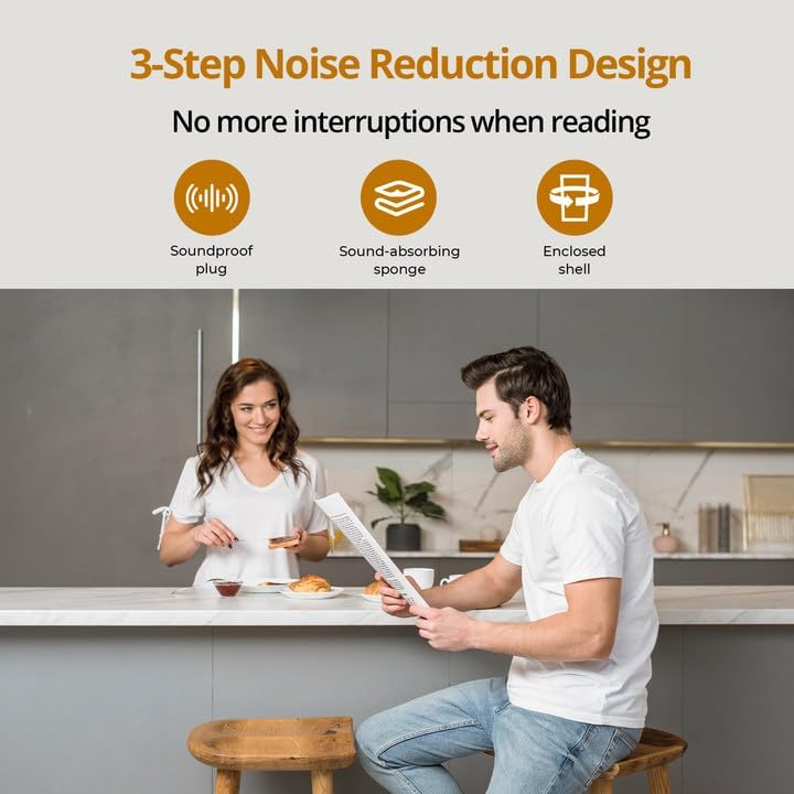 3/4 HP Batch Feed Garbage Disposal, TECASA Stainless Steel Food Waste Grinding System for Kitchen Sink Food Waste, Power Cord Included, Sound Reduction, Grey and Black - HyperCrush 75 BF