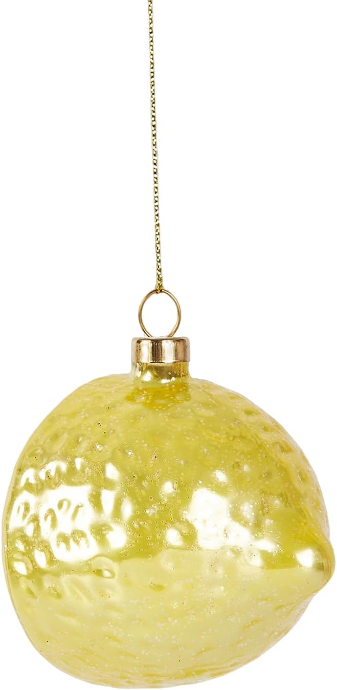 Hanging Christmas Ornaments, 2025 Glass Blown Christmas Tree Ornaments, Christmas Tree Decorations, Funny Gifts & Home Decor, Lemon