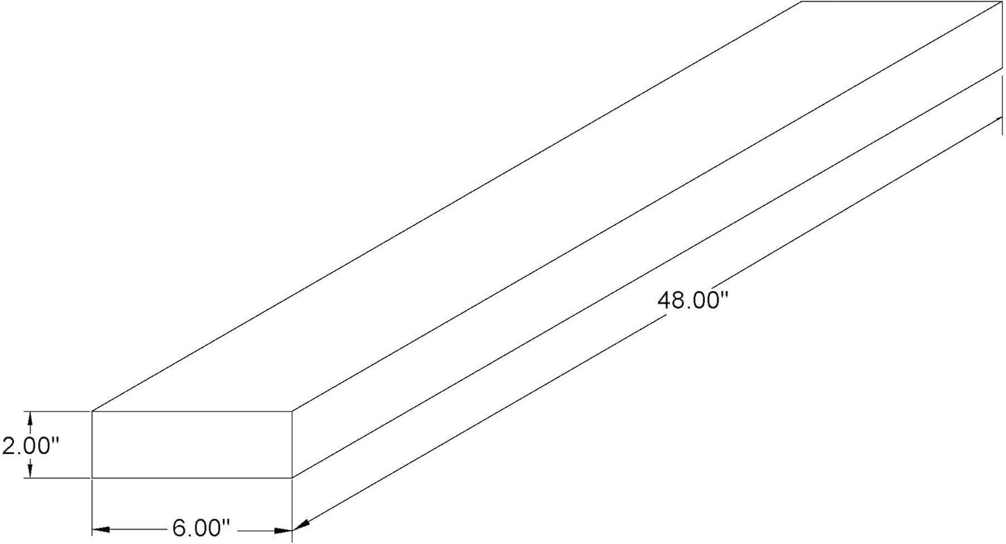 joelsantiques - 48 Inch Wooden Floating Shelves for Wall - 48x6x2 in - Made of Natural Wood - Long Heavy Duty Rustic Wall Shelves for Bedroom - Perfect for Living Room, Kitchen - Black