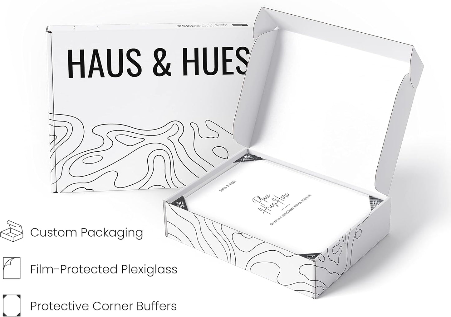 HAUS AND HUES 4x6 White Metal Picture Frames - Bulk Frames 4X6 - Features Premium Aluminum, Vertical Hanging, Easel Back for Tabletop, Home, Office (4x6 in, White, Set of 15)