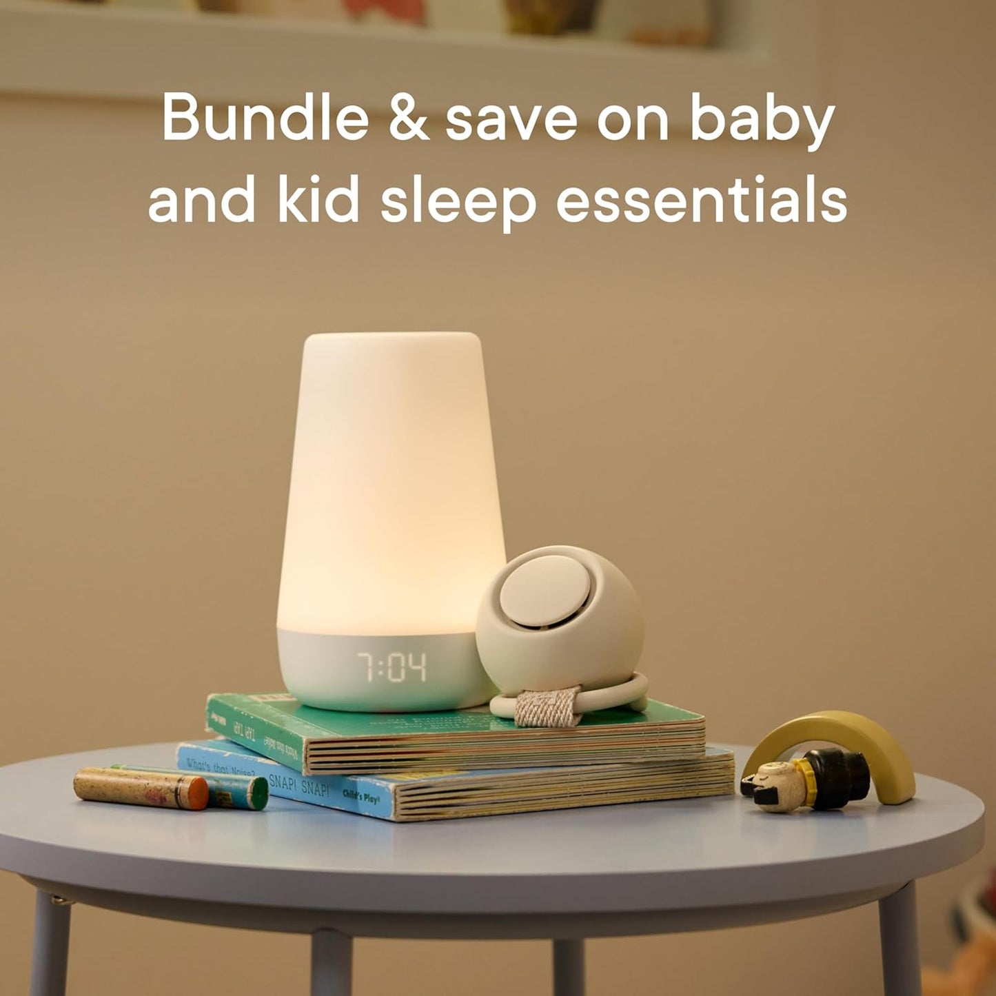 Hatch Baby Sleep Bundle: Home & Travel Sound Machines Includes Rest 2nd Gen and Portable Rest Go (Putty)