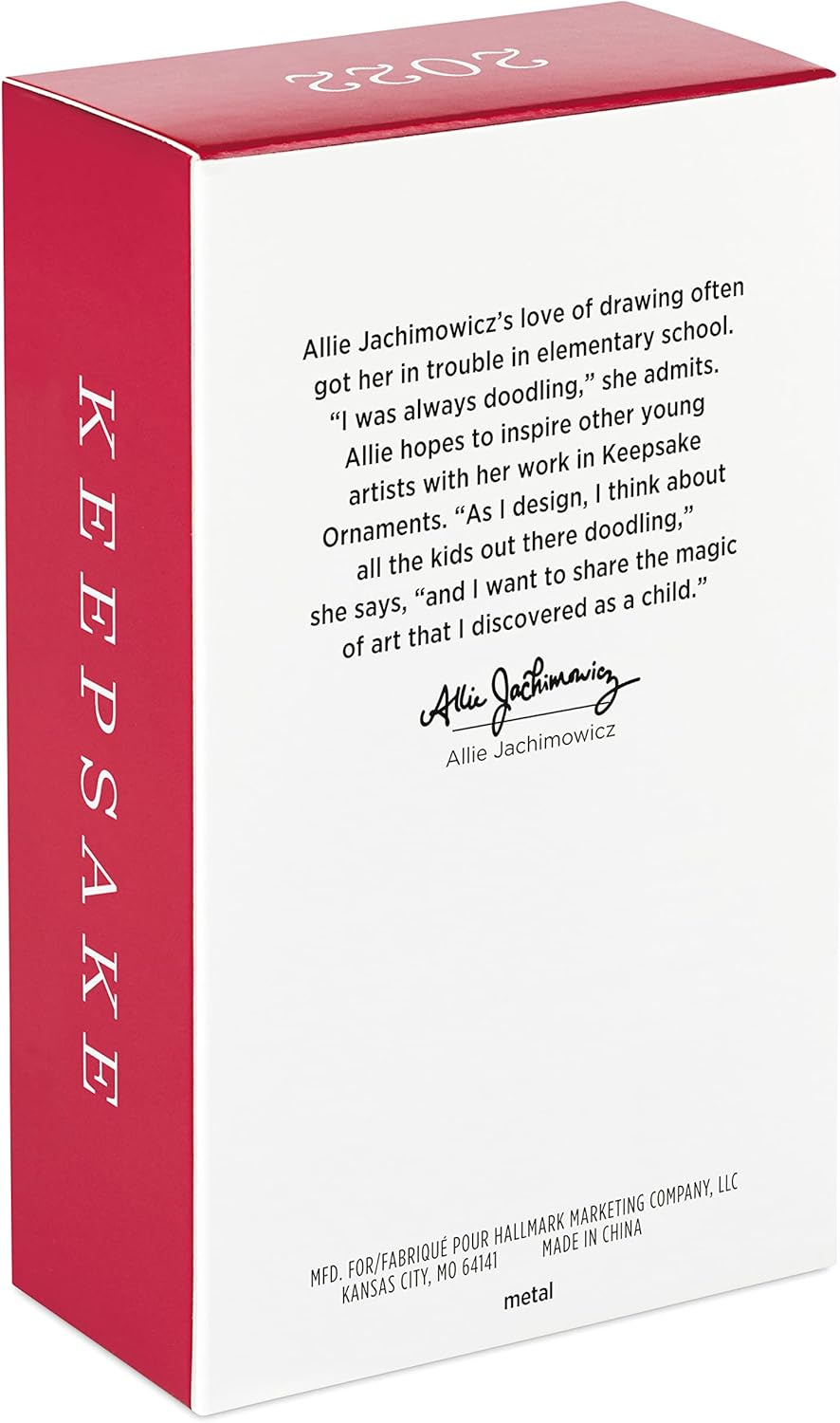 Hallmark Keepsake Christmas Ornament, Metal, 2022, New Home, House Warming Gifts for New Home