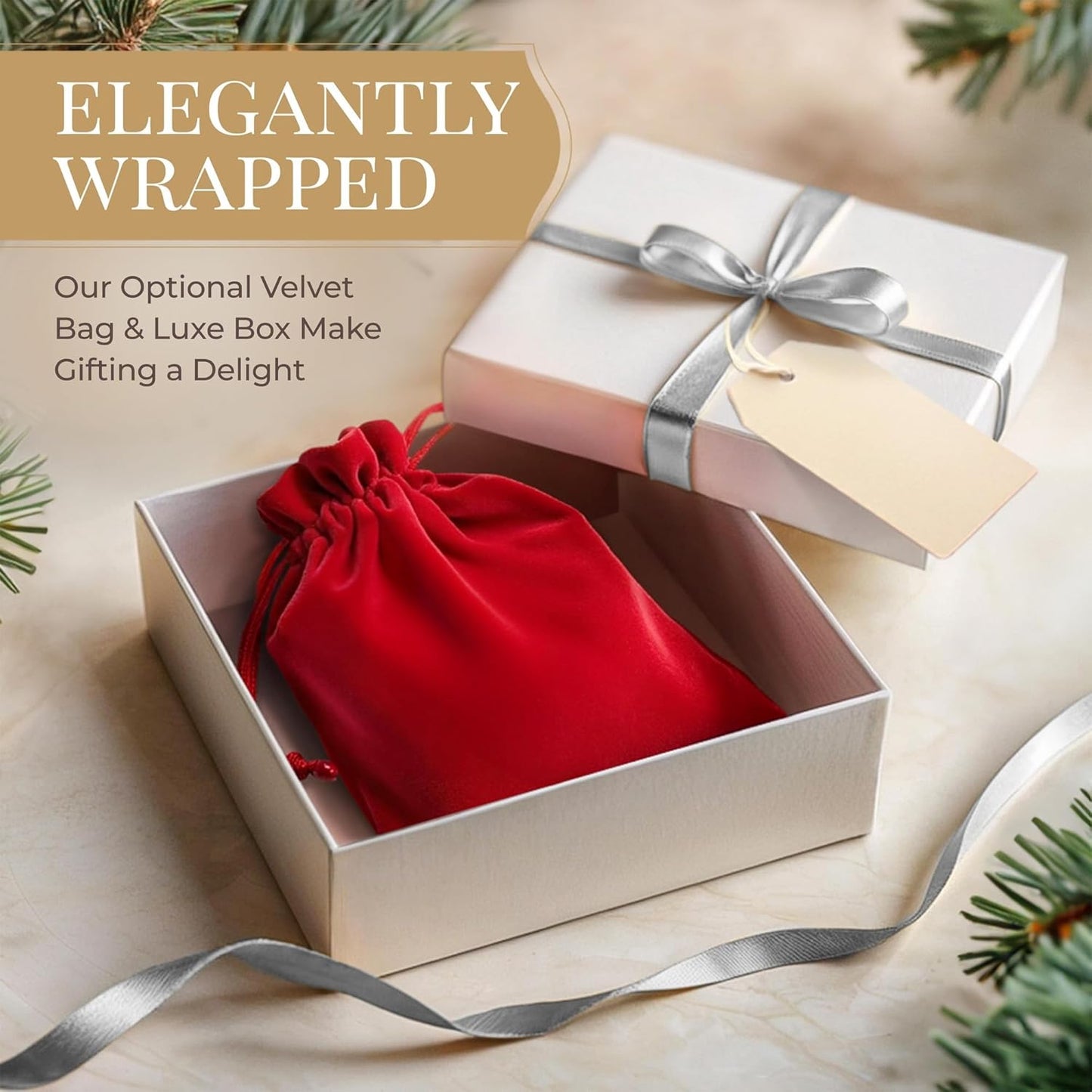 Personalized Large Family of 15 Ornament 2025 | Free 24h Customization | Christmas Ornaments for Tree | Custom Gift Wrapped Green Glitter Keepsake for Fifteen Persons