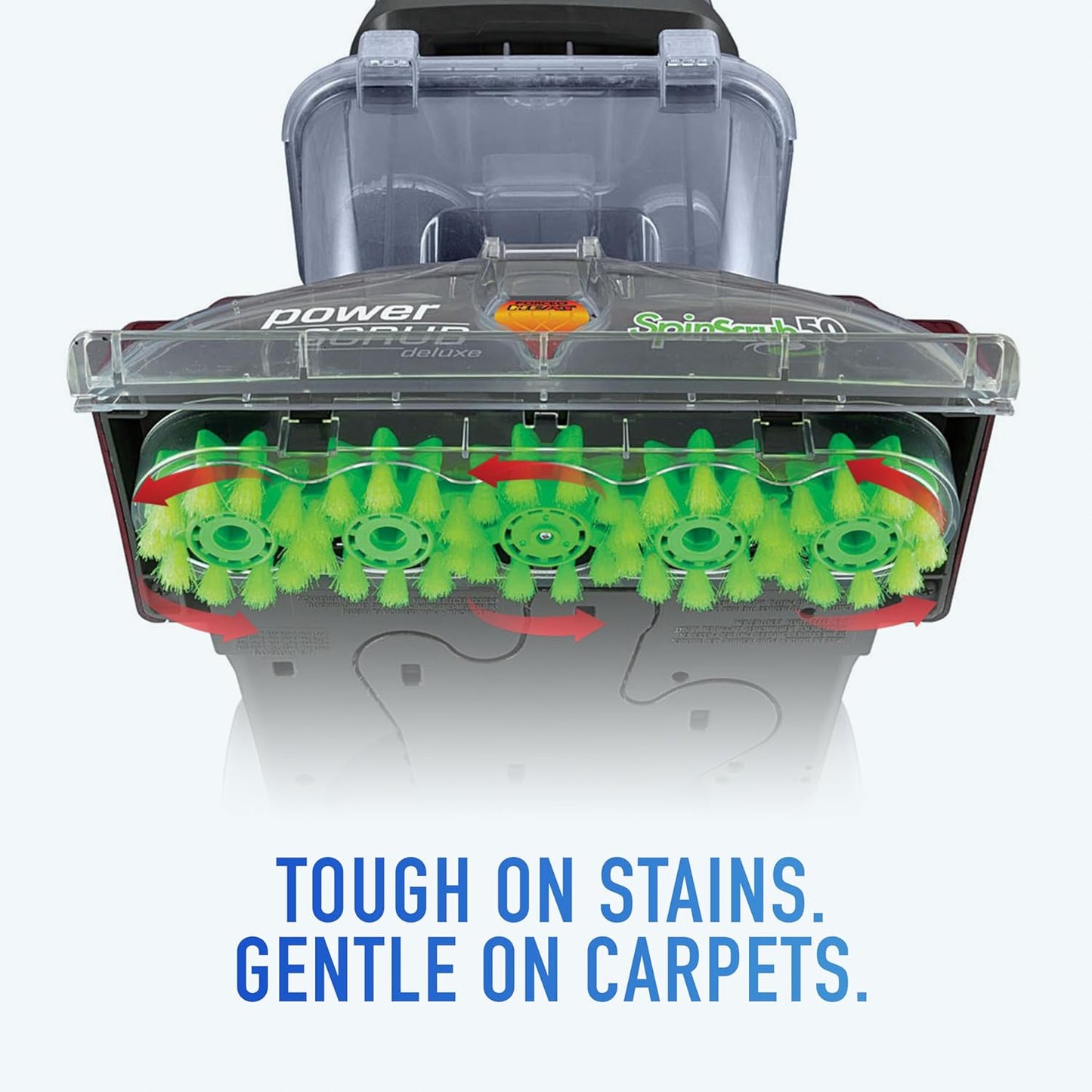 Hoover PowerScrub Deluxe Carpet Cleaner Machine for Carpet and Upholstery, Deep Cleaning Carpet Shampooer Machine with Multi-Purpose Tools, Pair Carpet Cleaner Solution