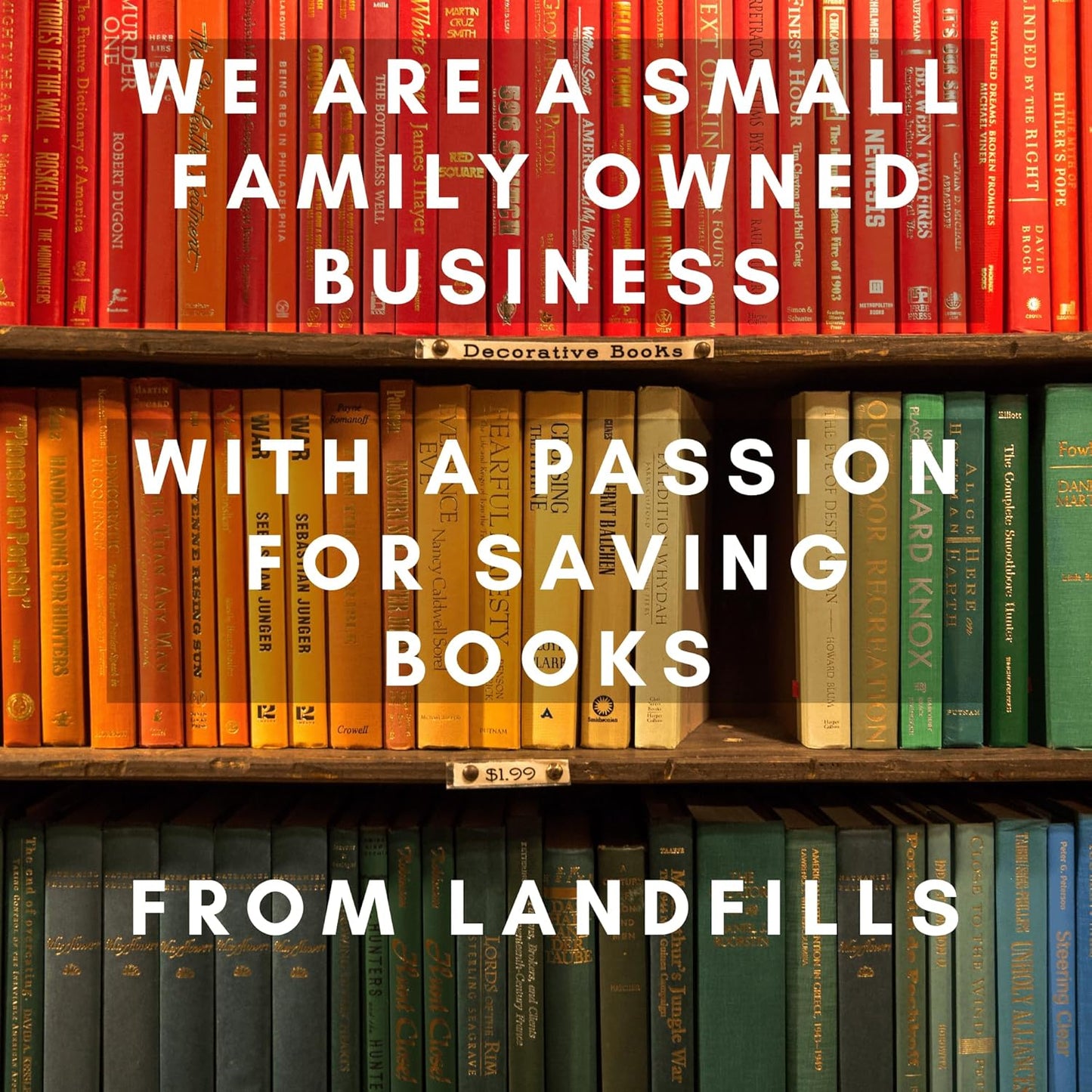 Curated Decorative Books Hardcover Décor Books for Home Décor, Choose Color, Interior Design, Office, Wedding Display, Instant Library, or Staging (Lime Green, One Foot)